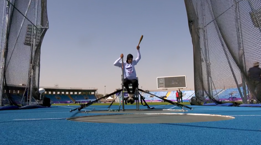 ألعاب التضامن الإسلامي:  مروى البراهمي تُتوج بذهبية رمي الصولجان في بارا ألعاب القوى