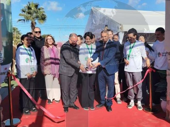 باجة:افتتاح المنتزه الأخضر "قرين بارك" بمجاز الباب فى اطار مشروع "فاعل-فاعلة" المموّل من الاتحاد الاوروبي