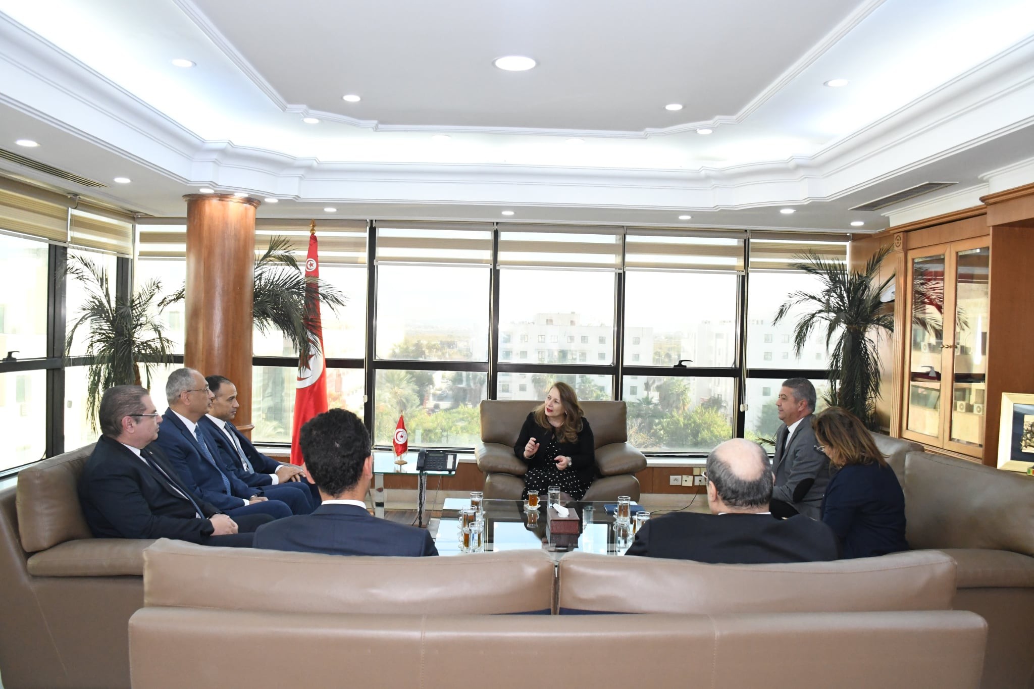 تونس ومصر توقعان الية تنفيذ اتفاقية لتذليل عوائق انسياب السلع والمنتجات الصناعية غير الغذائية