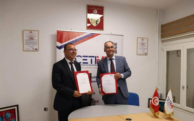 امضاء اتفاق شراكة جديد بين المركز الفني للصناعات الميكانيكية والكهربائية والغرفة التونسية الالمانية للصناعة والتجارة