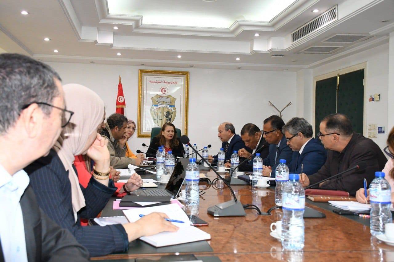 اجتماع اللجنة الوزارية المكلفة بمتابعة تنفيذ برنامج عقد الأهداف للشركة التونسية للكهرباء والغاز 