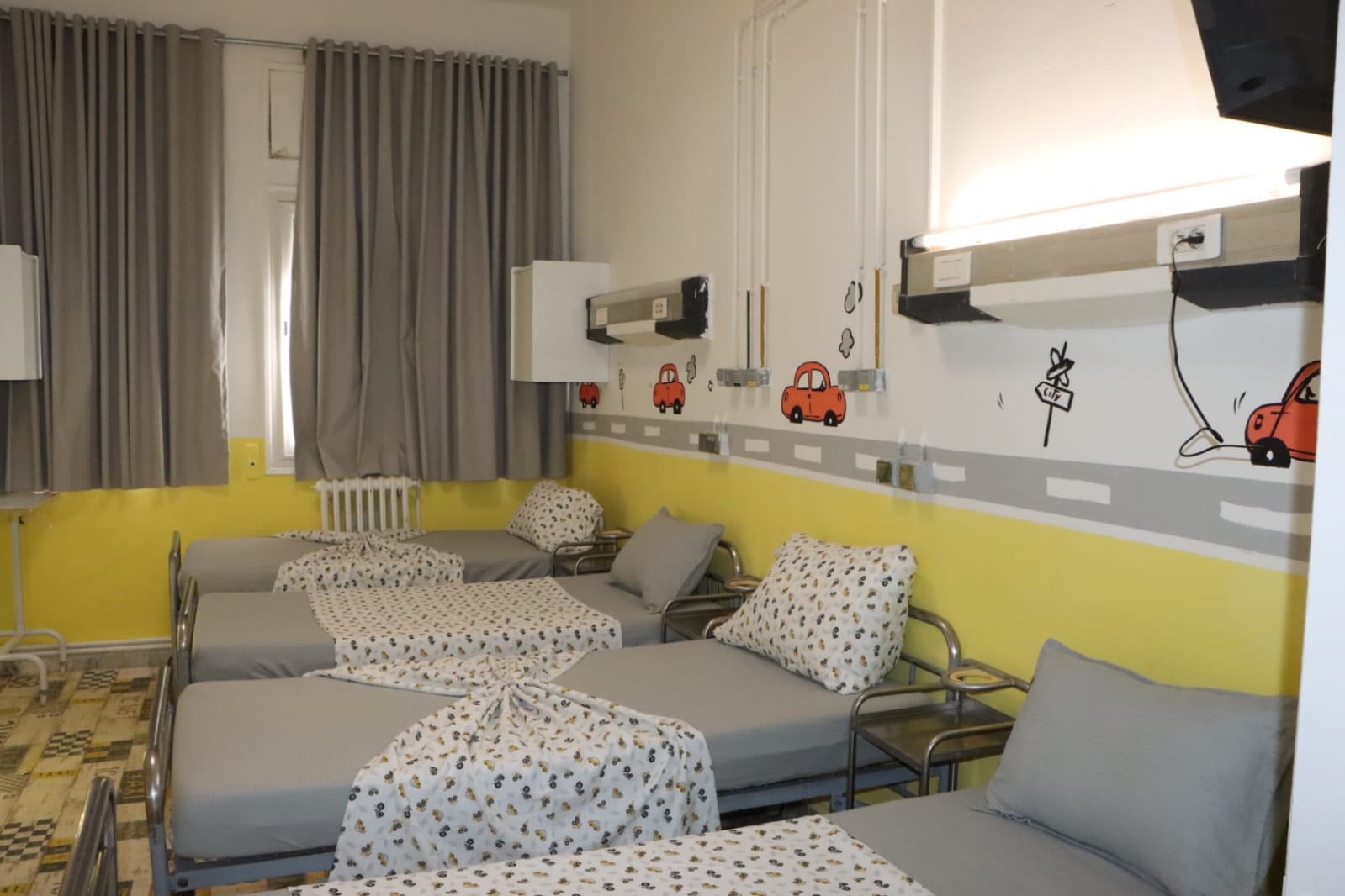 تهيئة وتجديد وإضفاء مسحة من الجمالية على قسم جراحة الأطفال بالمستشفى الجامعي فطومة بورقيبة بالمنستير