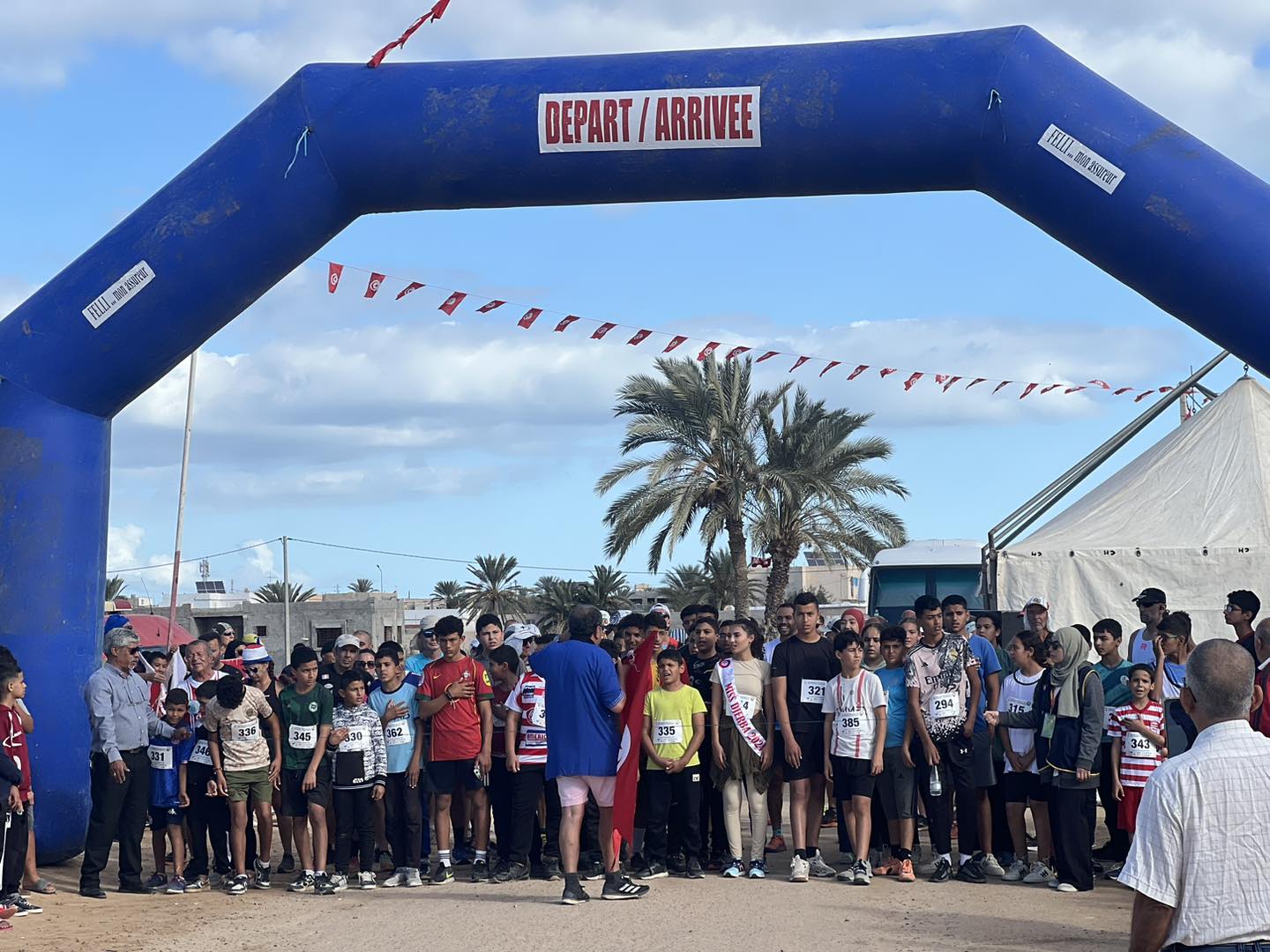 مدنين: اختتام ماراطون الواحات بجزيرة جربة