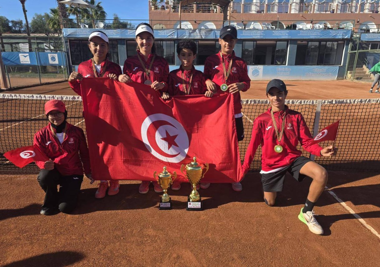 بطولة إفريقيا للتنس للشبان دون 12 سنة بالمغرب : ميدالية ذهبية وأخرى برونزية لتـــونس