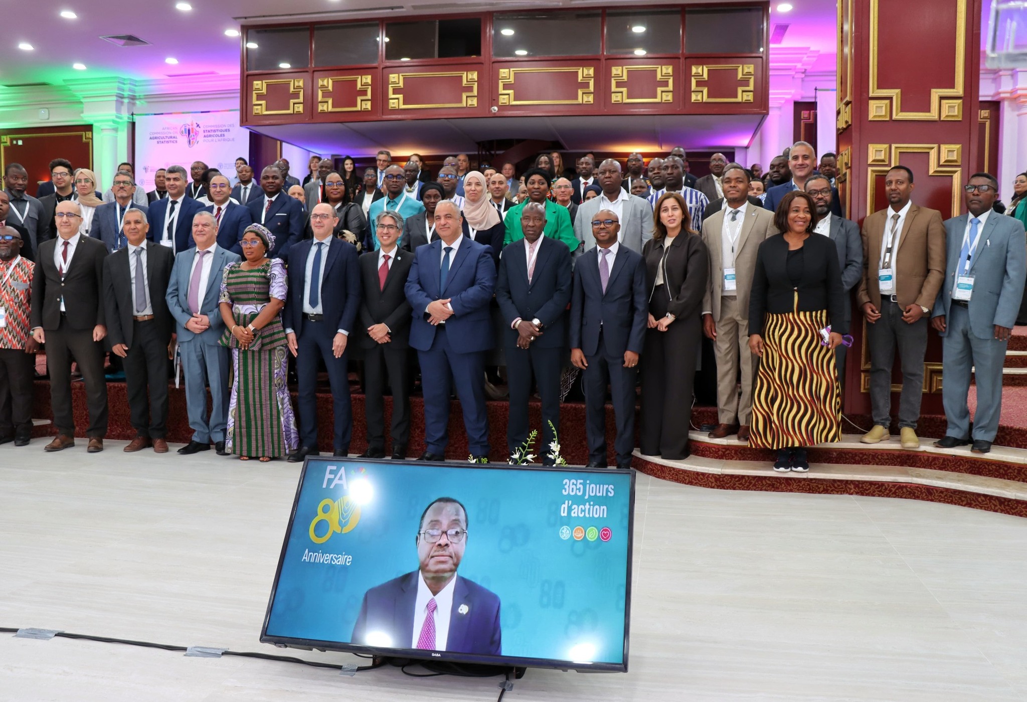 انطلاق اعمال الاجتماع 29 لهيئة الاحصاءات الزراعية بافريقيا المنضوية تحت منظمة الأغذية والزراعة "الفاو"