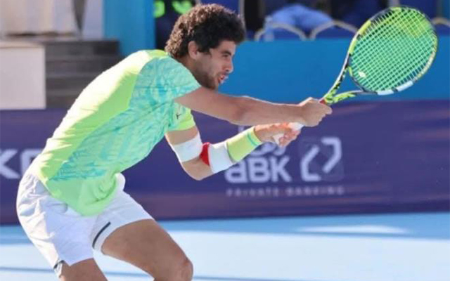 بطولة المنامة (2) للتنس للتحدي - عزيز واقع يخرج من الدور السادس عشر على يد الالماني ماكسيليان هومبيرغ