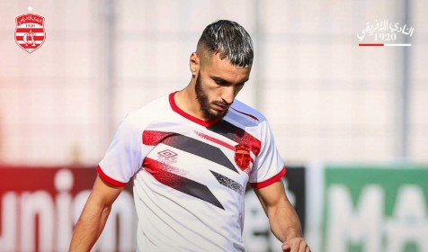 النادي الإفريقي: بلال آيت مالك يركن للراحة لفترة تتراوح بين 6و8 أسابيع