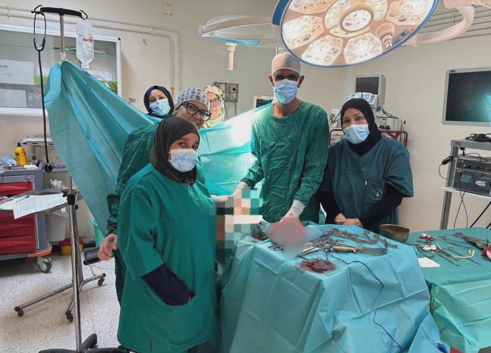 نجاح أوّل عملية استئصال ورم كبير في الرحم بالمستشفى الجهوي بقبلي 