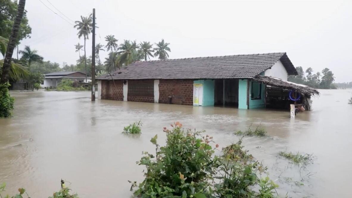 ديتواه يودي بحياة 153 شخصا في سريلانكا