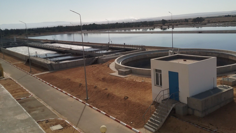 قفصة: استكمال أشغال مشروع تطهير مدينة المظيلة وحي عمر بن سليمان وحي الشيحي بالقصر