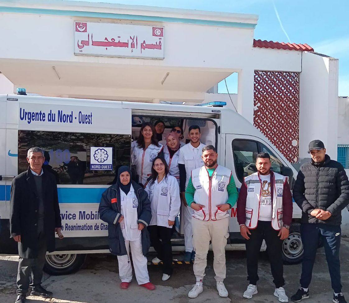 غار الدماء: انطلاق وحدة الإسعاف والإنعاش المتنقلة لخدمة المواطنين