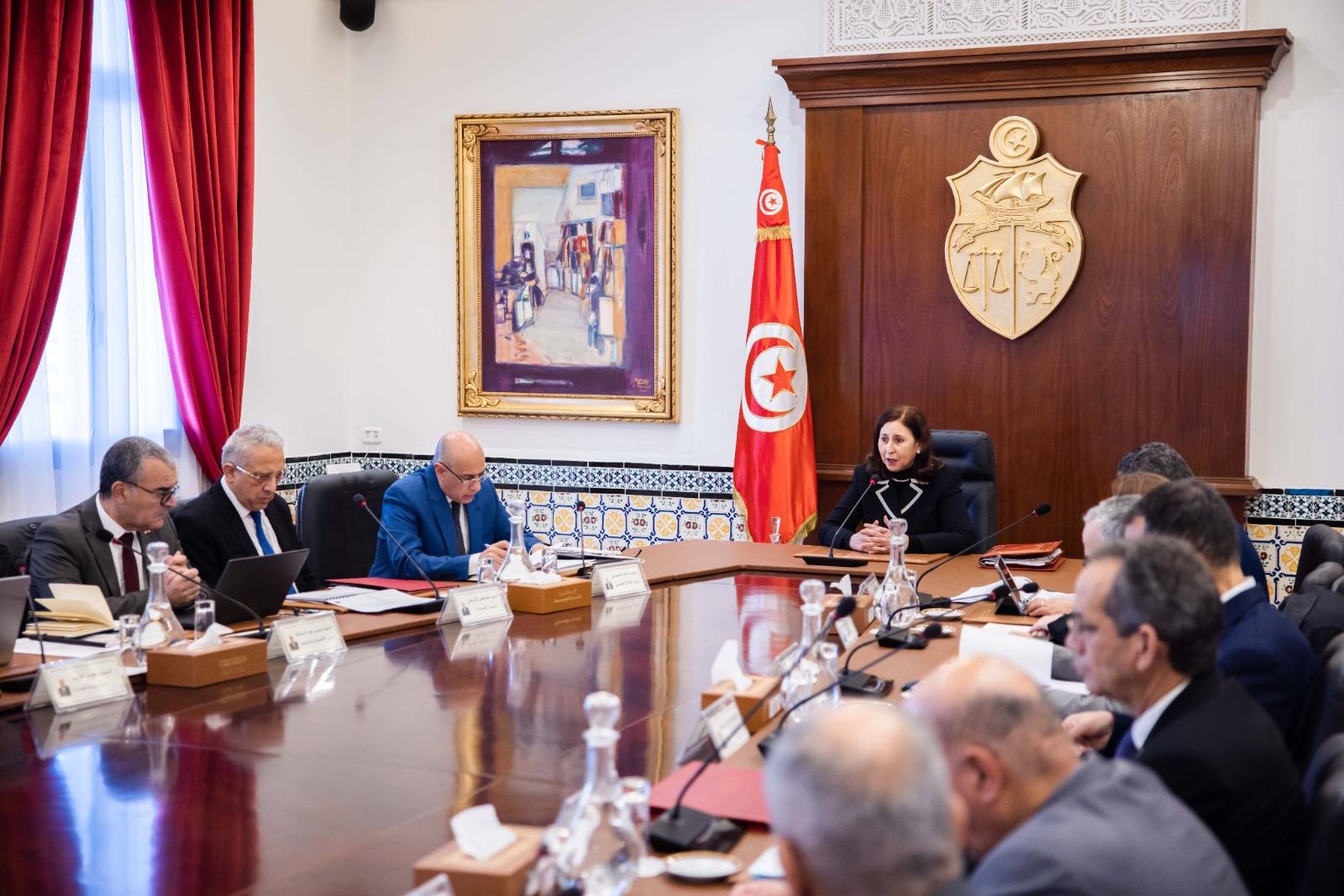 رئيسة الحكومة تترأس مجلسًا وزاريًّا لاعتماد ملامح مخطّط التنمية 2026–2030