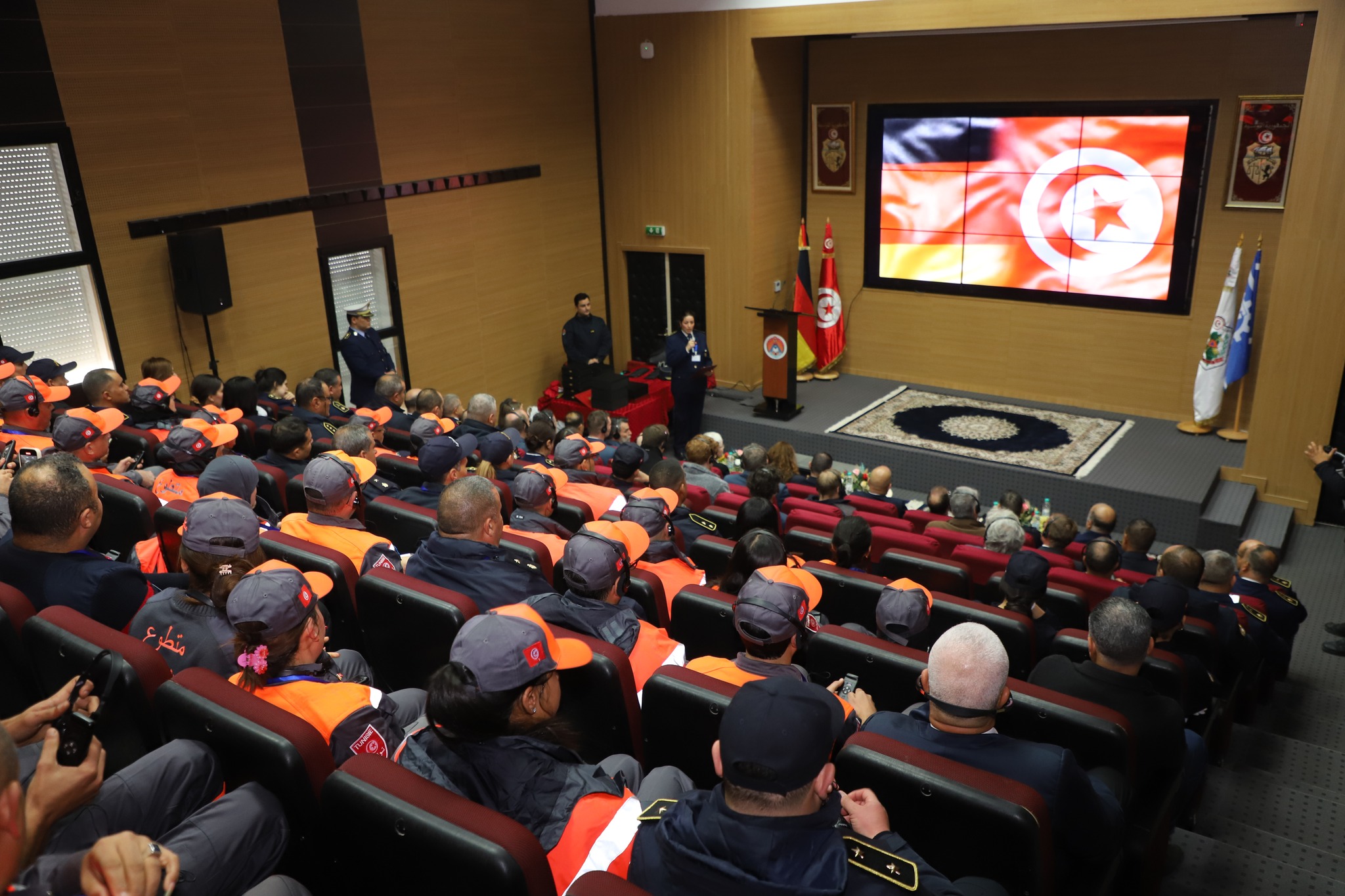 انعقاد فعاليّات المُؤتمر الختامي لمشرُوع "إرساء التطوع ودعم قدرات الحماية المدنيّة"