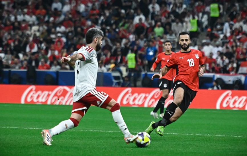 كأس العرب 2025: مصر تتعادل مع الإمارات 1-1