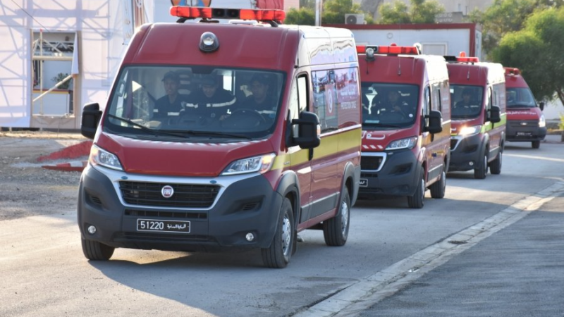 الحماية المدنية : 574 تدخلا في الأربع والعشرين ساعة الماضية منها 148 للنجدة والإسعاف بالطرقات