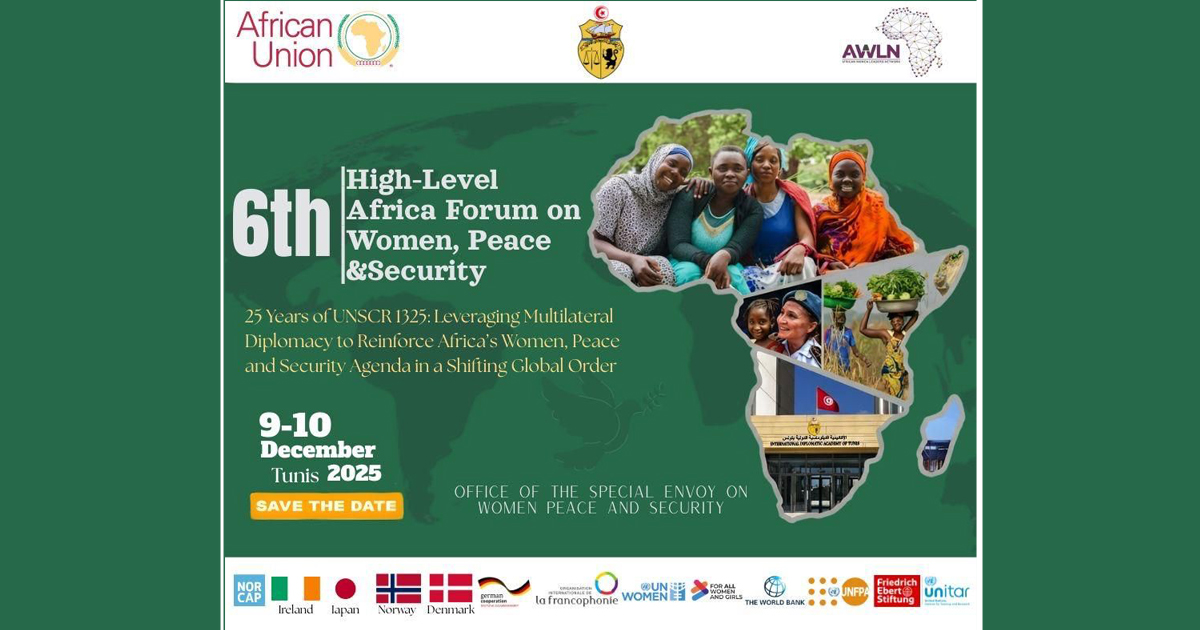 Coup d’envoi de la 6ᵉ Session du Forum Africain sur les Femmes, la Paix et la Sécurité
