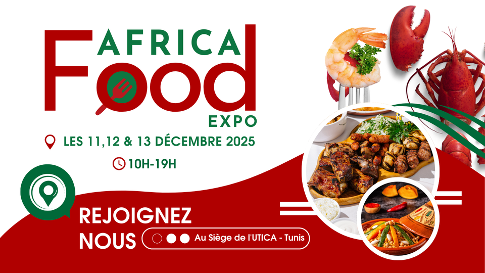 بداية من الغد: تونس تحتضن صالون "أفريكا فود" المتخصص في الصناعات الغذائية والمشروبات