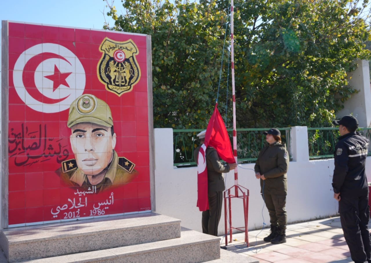 القيروان تحيي الذكرى الثالثة عشر لإستشهاد المقدم أنيس الجلاصي