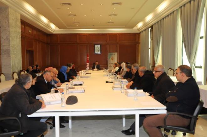 وزير املاك الدولة يؤكد أهمية استقصاء العقارات وتحديد التابع منها لملك الدولة الخاص