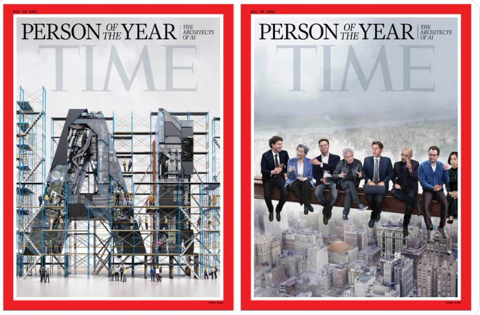 مجلة تايم تختار« مهندسي الذكاء الاصطناعي» كشخصية عام 2025