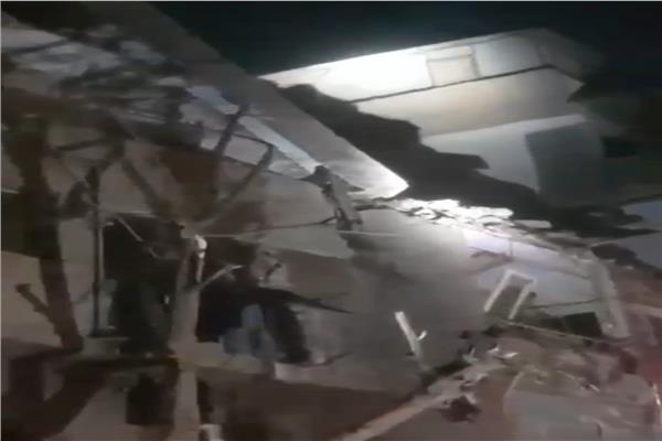 سقوط ضحايا وانهيار جزئي بعدة عقارات في انفجار غازي قرب القاهرة