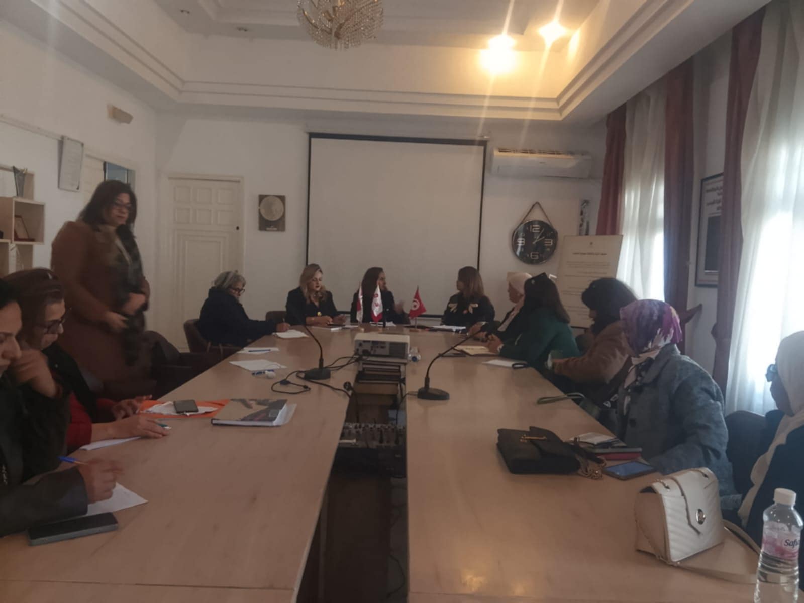 راضية الجربي تحذر  من تنامي الحملات ضد حقوق المرأة