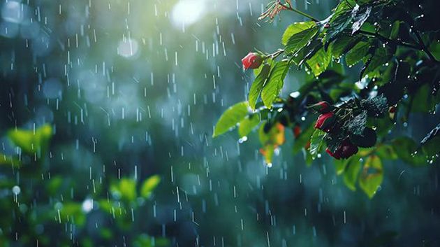 كميات الامطار المسجلة خلال ال24 ساعة الماضية.