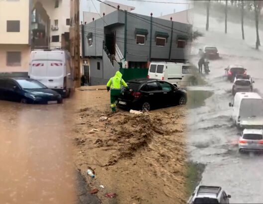 فيضانات عارمة بالمغرب