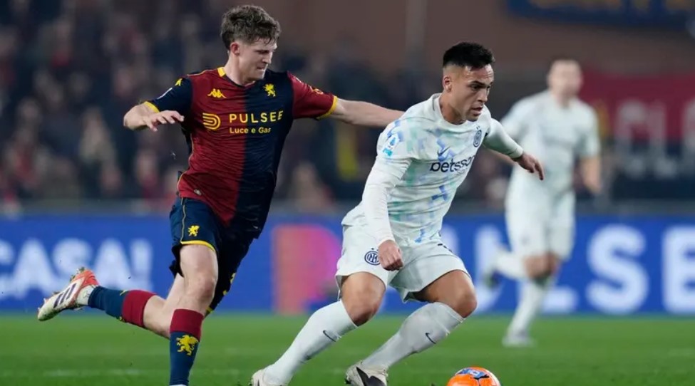 بطولة ايطاليا: إنتر ميلان يعتلي الصدارة بفوزه على جنوة