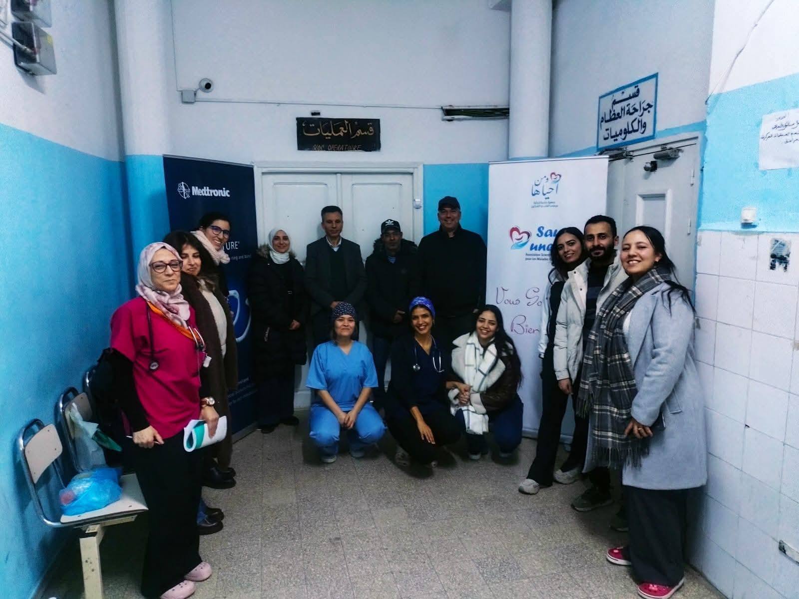 الكاف: إجراء 13 عمليّة زرع وصلة شريانيّة وريديّة لمرضى القصور الكلوي في يوم