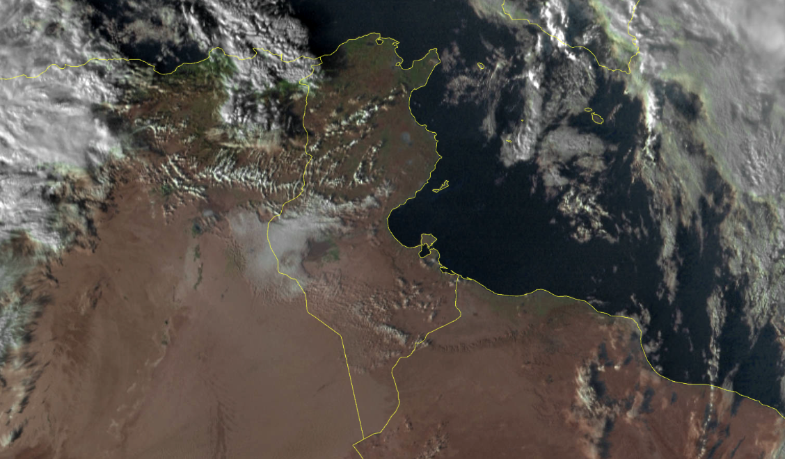 طقس مغيم جزئيا بأغلب المناطق ليل الثلاثاء