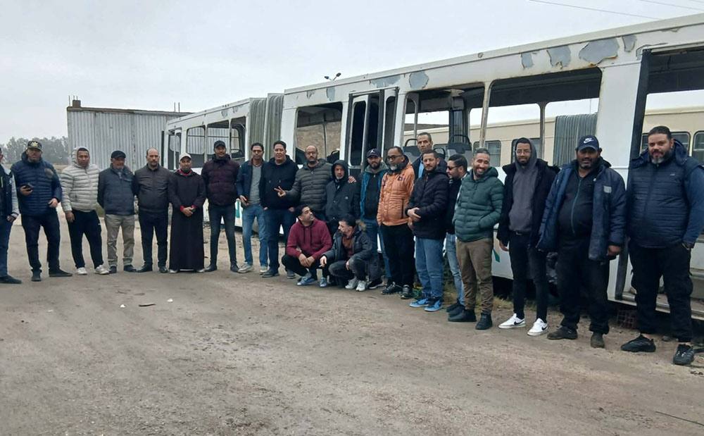 سيدي بوزيد: إضراب أعوان الشركة الجهوية للنقل القوافل على خلفية تردي وضع الأسطول 