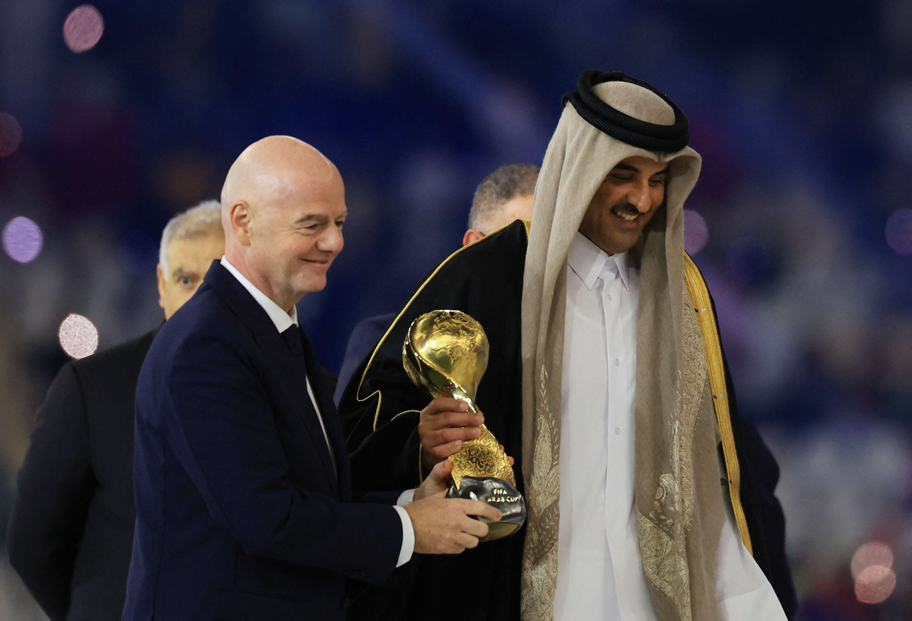 كأس العرب قطر 2025: منح المركز الثالث للبطولة مناصفة بين منتخبي الإمارات والسعودية