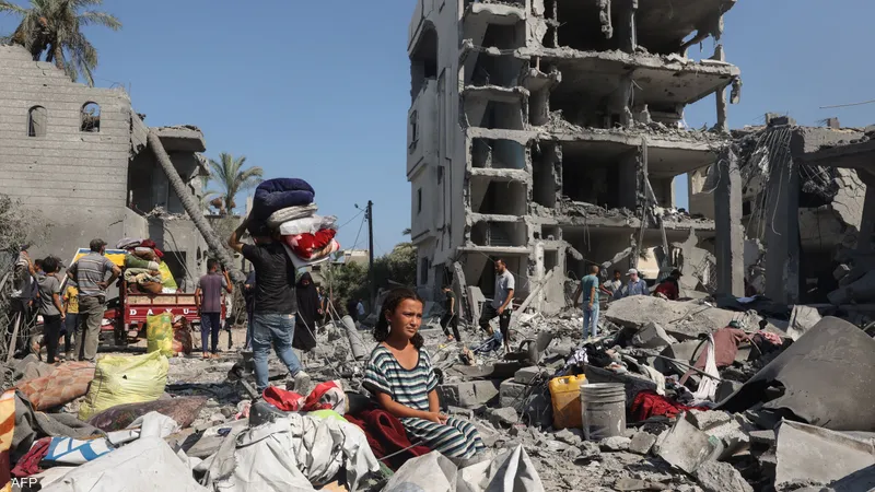 استشهاد 4 فلسطينيين بقصف صهيوني على جنوب قطاع غزة