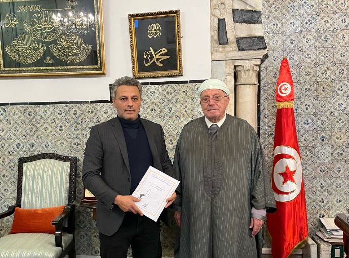 مفتي الجمهورية يتلقى تقريرا حول  المعطيات الفلكية الخاصة برصد هلال شهر رجب