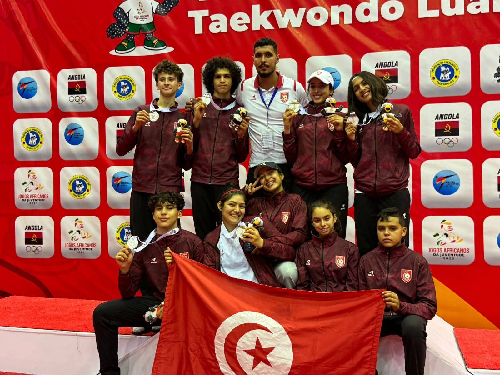  المنتخب التونسي للتايكواندو يحصد أربع ميداليات في أنغولا
