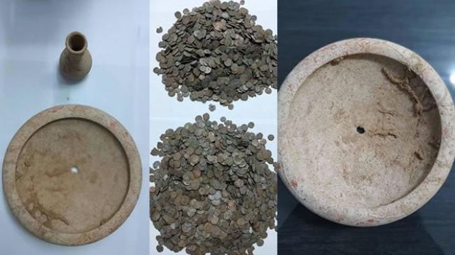 حجز كنز أثري نادر في صفاقس يضم آلاف القطع النقدية الرومانية