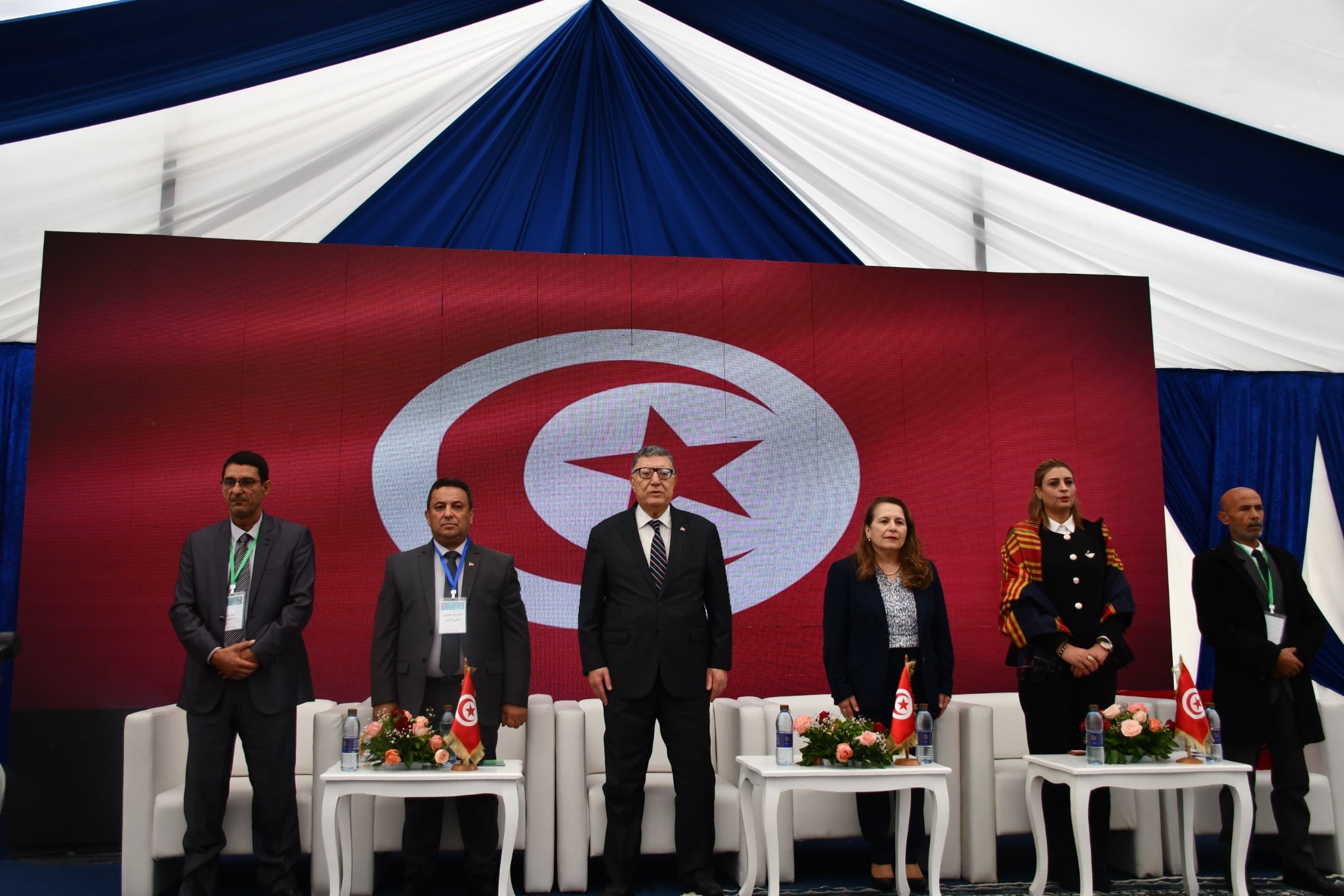 وزيرة الصناعة تشرف على اختتام تظاهرة أيام مدنين للاستثمار.