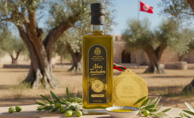 Huile d’olive tunisienne : “Nasr Toukaber” décroche l’or au BIOL ITALIA 2025