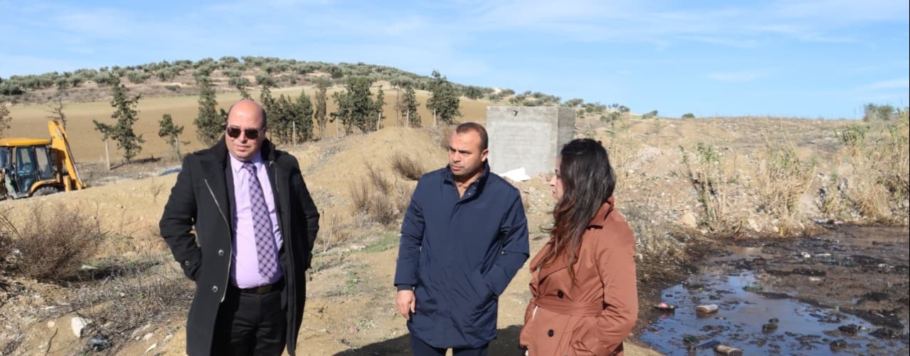 تفقد  وضعية مصبات المرجين 