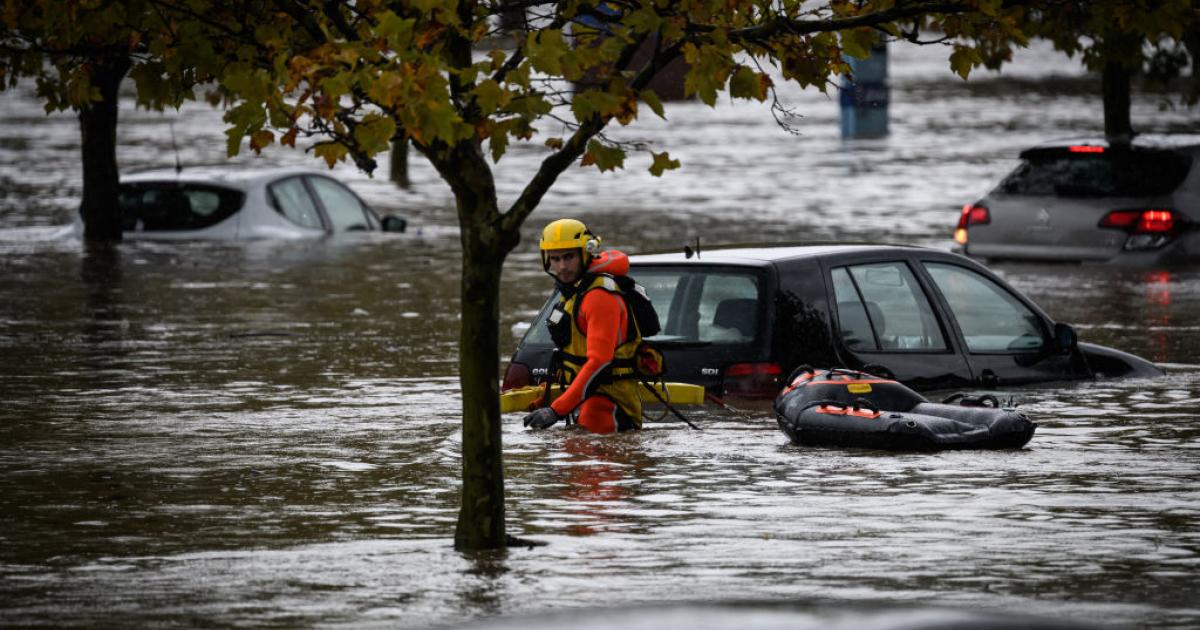 الفيضانات تضرب مناطق بجنوب فرنسا