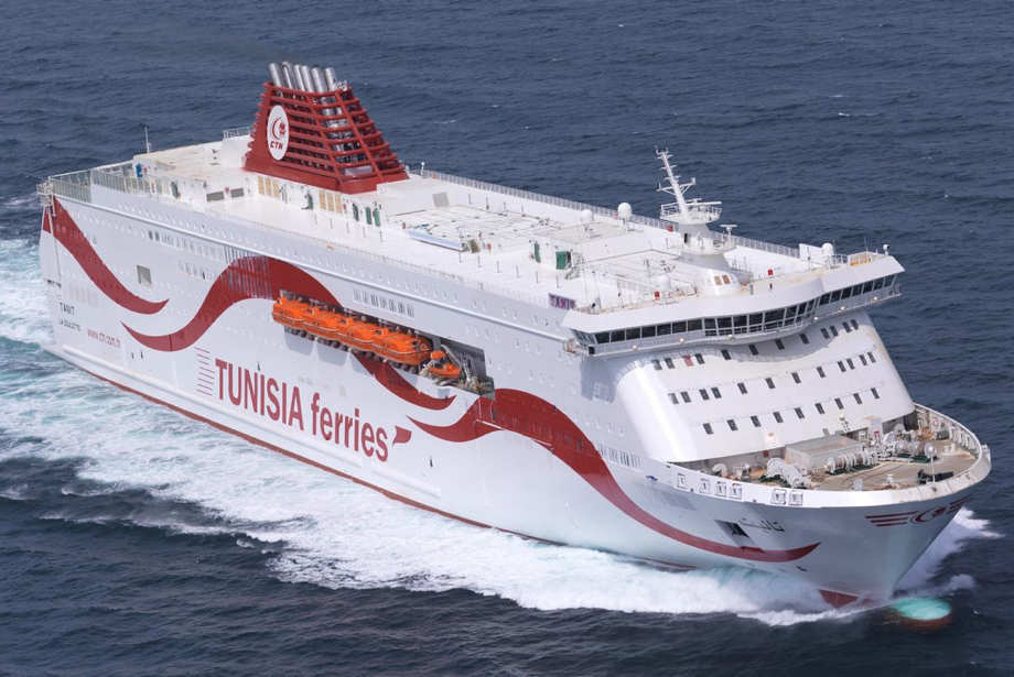 الشركة التونسية للملاحة تدخل تعديلا على برمجة السفينتين "قرطاج" و"تانيت" بسبب سوء الاحوال الجوية في المتوسط