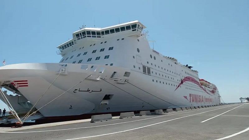 الشركة التونسية للملاحة تدخل تعديلا على برمجة السفينتين "قرطاج" و"تانيت" بسبب سوء الاحوال الجوية في المتوسط