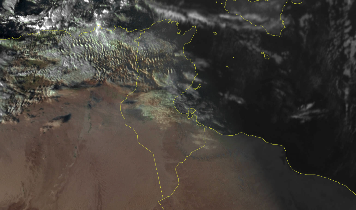طقس مغيم جزئيا على أغلب المناطق ليل الإربعاء