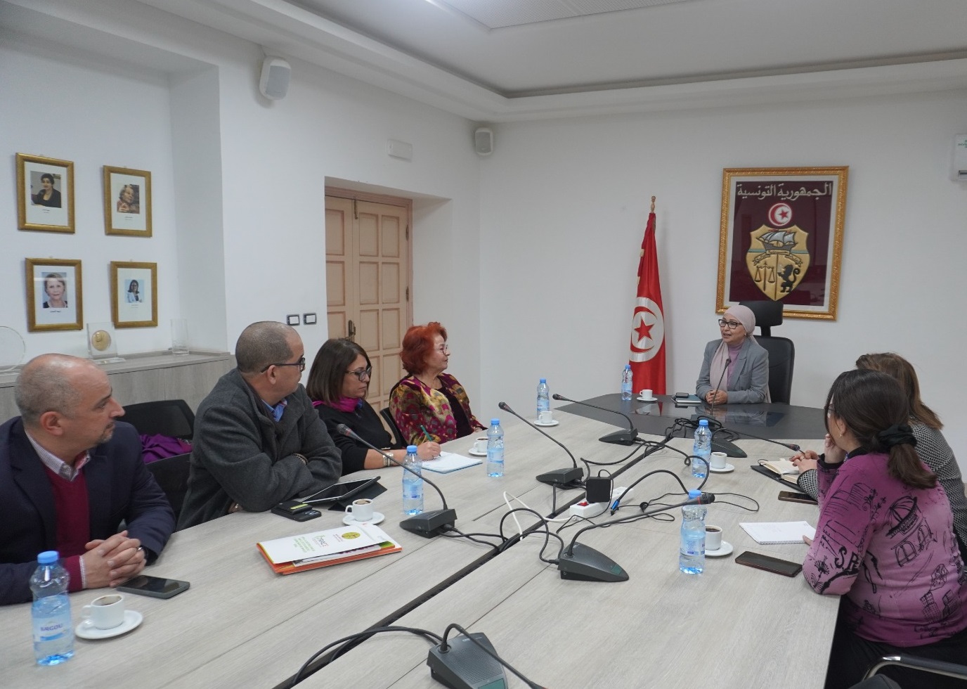 وزيرة الاسرة تبحث مع مديرة "أندا العالم العربي" فرص تعزيز التعاون في مجال ريادة الأعمال النسائية