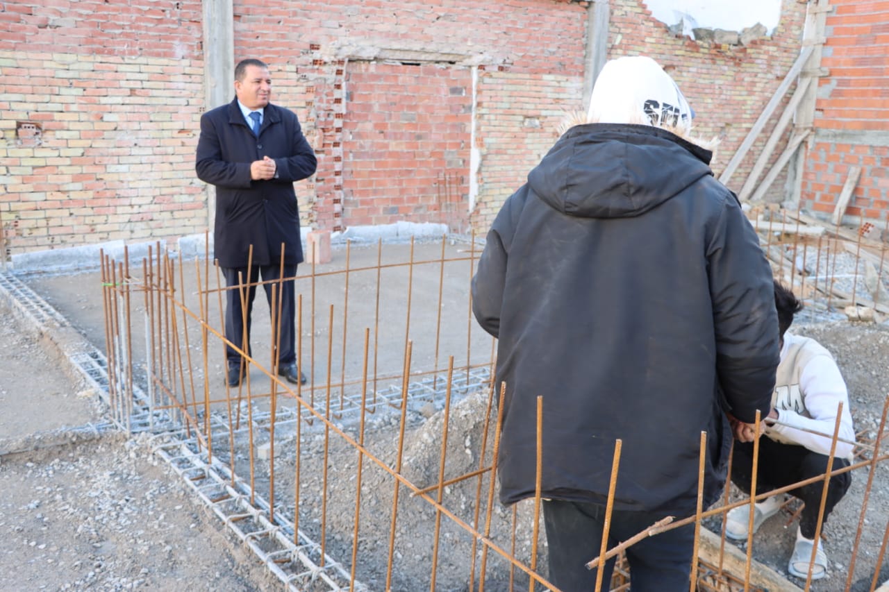 متابعة تقدّم أشغال مشروع نادي الأطفال بالربط بالمنستير