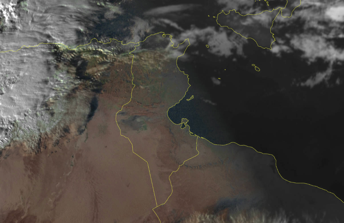 طقس مغيم جزئيا على أغلب المناطق ليل الخميس