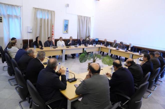 بودربالة يشرف على جلستي عمل مع مجموعة التعاون البرلماني مع بلدان آسيا وأستراليا