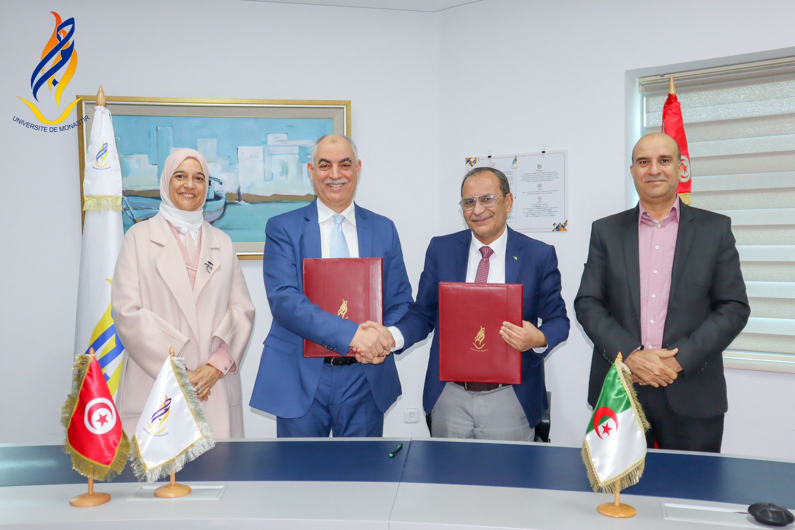 جامعة المنستير:توقيع اتفاقية تعاون مع  جامعة أدرار الجزائرية