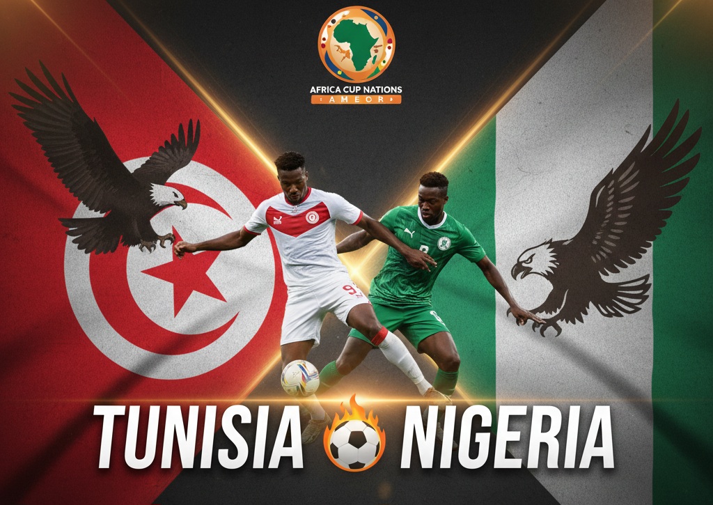 كأس أمم افريقيا(المغرب 2025) المنتخب التونسي يواجه نظيره النيجيري وعينه على الصدارة وضمان ورقة التأهل للدور ثمن النهائي